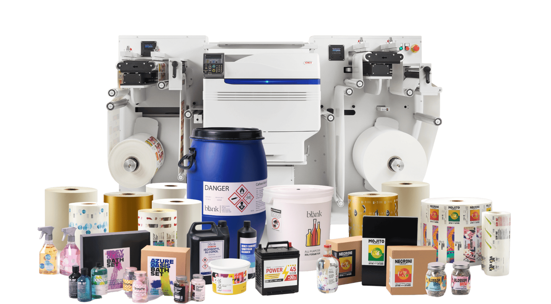 Premium printing for packaging labels